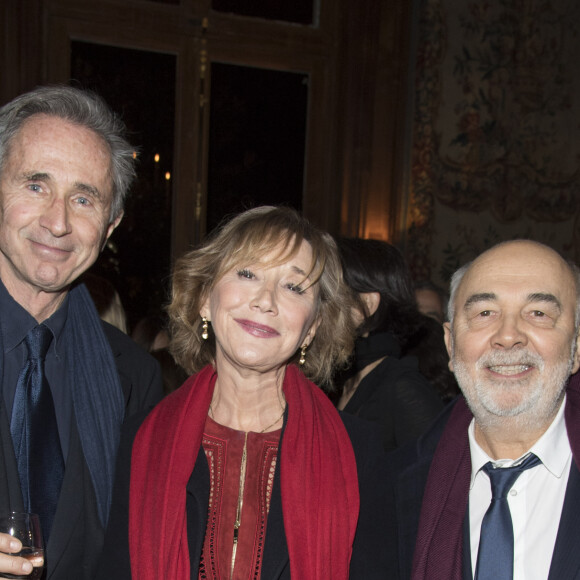 Ou bien aux côtés de ses compères du Splendid
Thierry Lhermitte, Marie-Anne Chazel, Gérad Jugnot - People au concert du 13ème Gala 2018 de l'Association pour la Recherche sur Alzheimer à la salle Pleyel à Paris le 12 février 2018. L'intégralité des bénéfices de cette soirée servira à financer la recherche sur la maladie d'Alzheimer. © Coadic Guirec-Pierre Perusseau/Bestimage