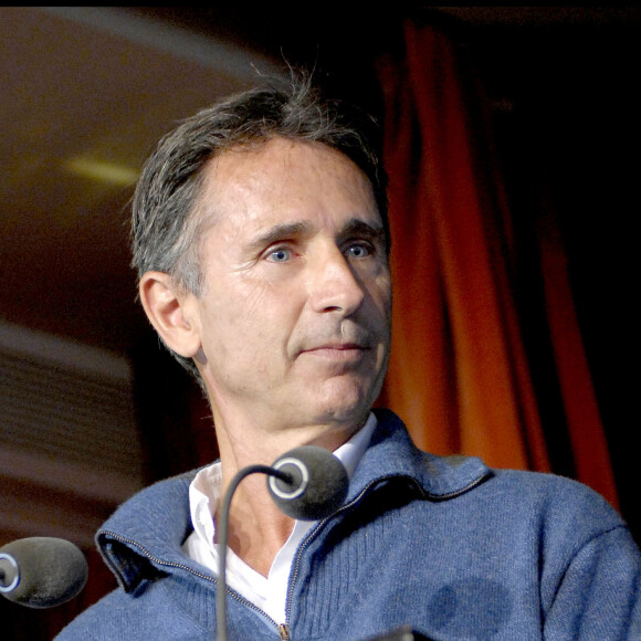 Thierry Lhermitte - Conférence de presse de la Fondation pour La Rechecher médicale (archive)