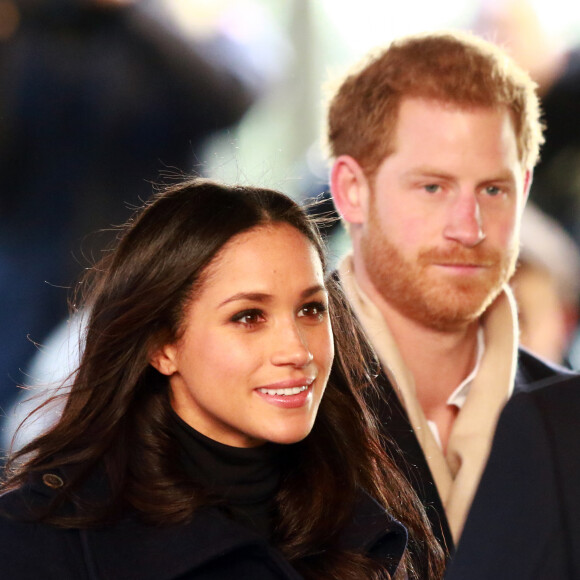 Harry et Meghan Markle font tout pour rendre heureux leurs enfants, Archie, 4 ans et Lilibet, 2 ans
Le prince Harry et sa fiancée Meghan Markle arrivent au "Nottingham Contemporary" pour la journée mondiale de la lutte contre le Sida à Nottingham à l'occasion de leur première visite officielle depuis leurs Fiançailles à Nottingham.