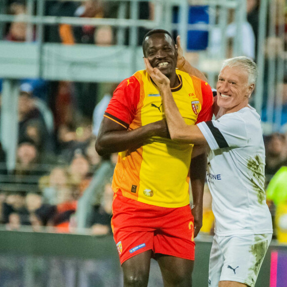 Didier Deschamps - Match caritatif entre les anciens du RC Lens et la Team Légendes (4 - 3), au profit de l'association "Un sourire, un espoir pour la vie", à Lens, le 31 octobre 2023. Des influenceurs et créateurs de contenu entre autres ont également participé à cette rencontre. © Baptiste Autissier / Panoramic / Bestimage