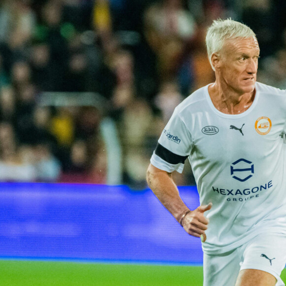 Didier Deschamps - Match caritatif entre les anciens du RC Lens et la Team Légendes (4 - 3), au profit de l'association "Un sourire, un espoir pour la vie", à Lens, le 31 octobre 2023. Des influenceurs et créateurs de contenu entre autres ont également participé à cette rencontre. © Baptiste Autissier / Panoramic / Bestimage