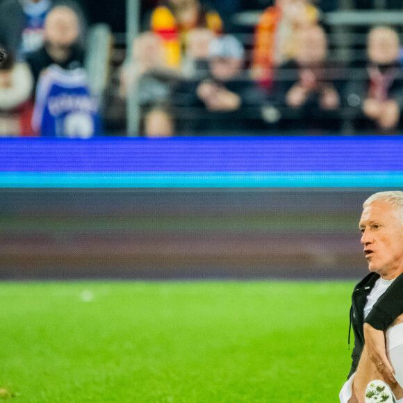 Didier Deschamps - Match caritatif entre les anciens du RC Lens et la Team Légendes (4 - 3), au profit de l'association "Un sourire, un espoir pour la vie", à Lens, le 31 octobre 2023. Des influenceurs et créateurs de contenu entre autres ont également participé à cette rencontre. © Baptiste Autissier / Panoramic / Bestimage