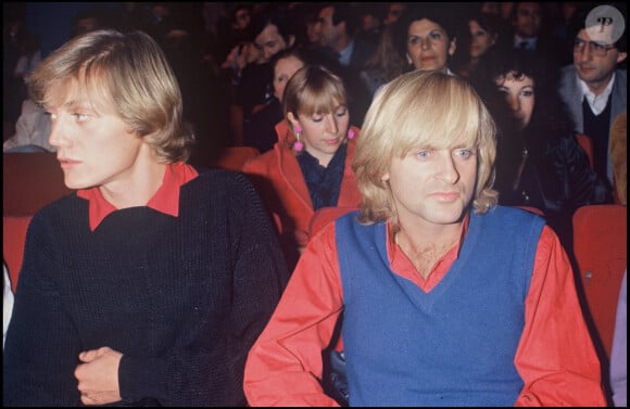 ARCHIVES - LE CHANTEUR DAVE ET SON COMPAGNON PATRICK LOISEAU  