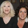 Amanda Lear et Marianne James réunies pour les cinquante ans du Festival International du film d'Animation d'Annecy le 9 mars 2010
