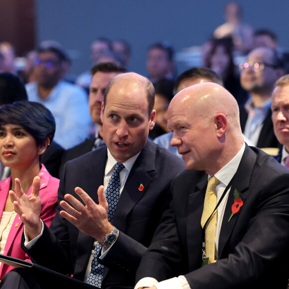 Le prince William, prince de Galles, participe au Sommet mondial United for Wildlife au Flower Dome dans les jardins de la baie à Singapour, le deuxième jour de sa visite sur l'île. 