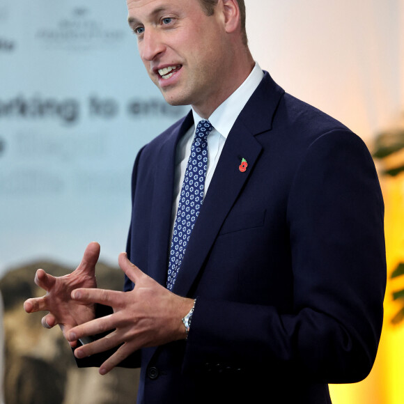 Le prince William, prince de Galles, participe au Sommet mondial United for Wildlife au Flower Dome dans les jardins de la baie à Singapour, le deuxième jour de sa visite sur l'île. 