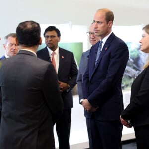 Le prince William, prince de Galles, participe au Sommet mondial United for Wildlife au Flower Dome dans les jardins de la baie à Singapour, le deuxième jour de sa visite sur l'île. 