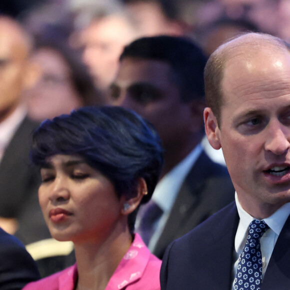 Le prince William, prince de Galles, participe au Sommet mondial United for Wildlife au Flower Dome dans les jardins de la baie à Singapour, le deuxième jour de sa visite sur l'île. 