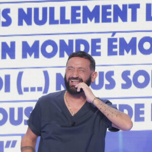 Exclusif - Cyril Hanouna - Sur le plateau de l'émission TPMP (Touche Pas à Mon Poste) présentée en direct par C.Hanouna et diffusée sur C8 - Paris le 03/10/2023 - © Jack Tribeca / Bestimage 