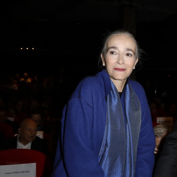 Delphine Ernotte Cunci, François Hollande - Avant-première du documentaire "L'Ukraine au Coeur" au cinéma le Balzac à Paris le 8 novembre 2023. © Marc Ausset-Lacroix/Bestimage