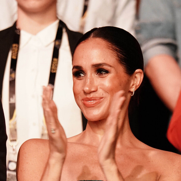 Meghan Markle, duchesse de Sussex lors de la cérémonie de clôture des Invictus Games 2023 à Dusseldorf le 16 septembre 2023