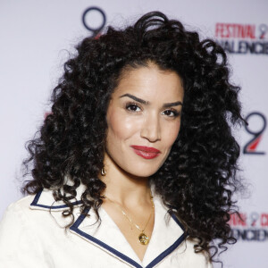 Sabrina Ouazani au photocall de la cérémonie de clôture de la 12ème édition du Festival 2 Cinéma de Valenciennes, au cinéma Gaumont. Valenciennes, le 27 septembre 2022. © Denis Guignebourg/Bestimage 