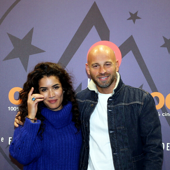 Sabrina Ouazani et son compagnon Franck Gastambide - 22ème Festival International du Film de Comédie de l'Alpe d'Huez le 16 janvier 2019. © Dominique Jacovides/Bestimage