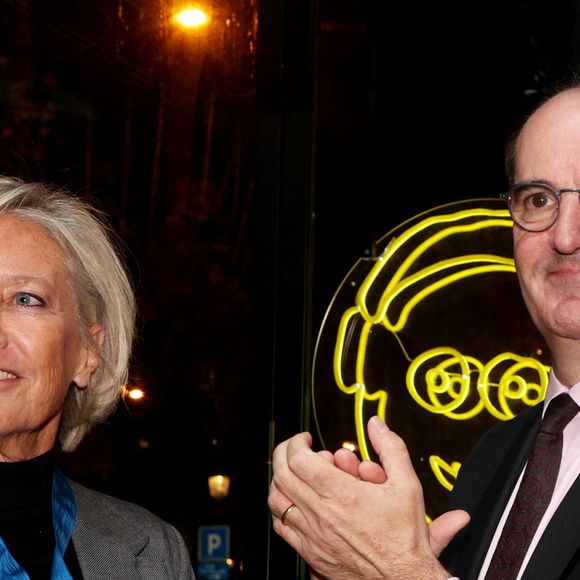 Exclusif - Sophie Cluzel, Jean Castex - Sophie Cluzel est élevée au grade de commandeur de l'Ordre National du Mérite au Café Joyeux à Paris le 7 novembre 2023. © Dominique Jacovides / Bestimage