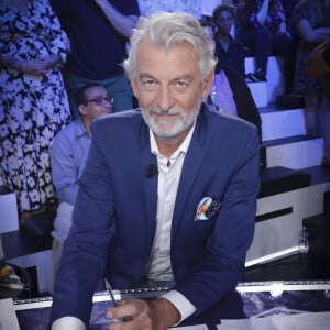 Exclusif - Gilles Verdez - Sur le plateau de l'émission TPMP (Touche Pas à Mon Poste) présentée en direct par C.Hanouna et diffusée sur C8 - Paris le 04/09/2023 - © Jack Tribeca / Bestimage 