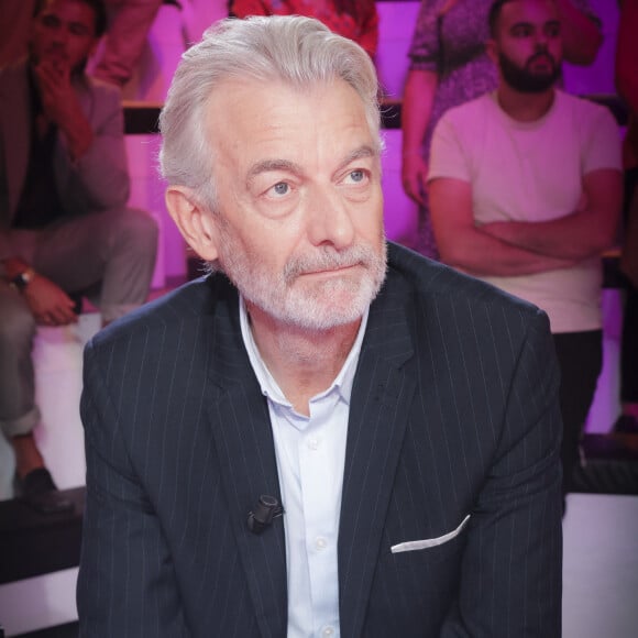 Exclusif - Gilles Verdez sur le plateau de l'émission Touche pas à mon poste (TPMP) diffusée en direct sur C8 le 10 octobre 2023. © Jack Tribeca / Bestimage 