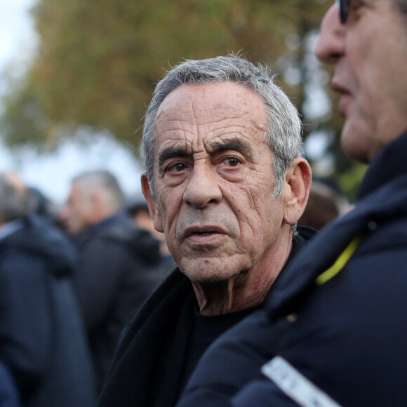 Thierry Ardisson lors d'une marche contre l'antisémitisme à Paris, le 12 novembre 2023 © Stéphane Lemouton / Bestimage 