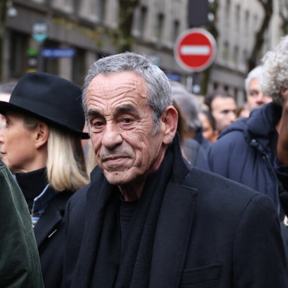 Plusieurs émissions d'"Hôtel du temps" ont été diffusées.
Thierry Ardisson - Marche pour la République et contre l'antisémitisme à Paris le 12 novembre 2023. © Denis Guignebourg / Bestimage 