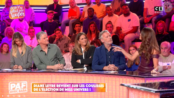 Diane Leyre face à Jacques Cardoze dans "TPMP".