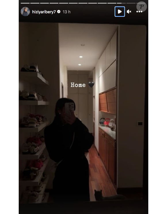 Sur Instagram, Hiziya Ribéry a montré son nouvel appartement à Milan