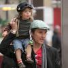 Matthew McConaughey et son adorable petit Levi (10 mars 2010, NYC)