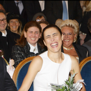 Oa, le fils de Philippe Starck lors du mariage de son père avec Yasmine, à Paris