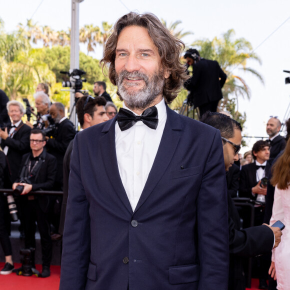 Frédéric Beigbeder - Montée des marches du film " Triangle of Sadness (Sans filtre) " lors du 75ème Festival International du Film de Cannes. Le 21 mai 2022 © Olivier Borde / Bestimage 