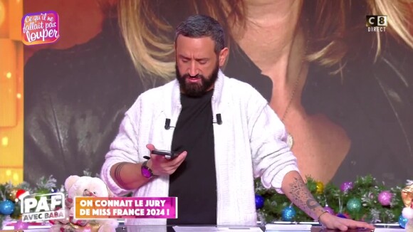 Cyril Hanouna au téléphone avec Alexia Laroche-Joubert, "TPMP".