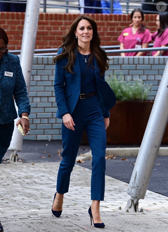 Catherine (Kate) Middleton, princesse de Galles, inaugure la nouvelle unité de chirurgie de jour pour enfants "Evelina" à l'hôpital Guy's et St Thomas de Londres, Royaume Uni, le 5 décembre 2023. 