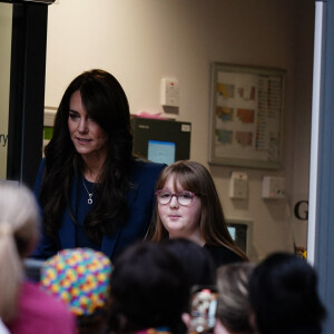 Catherine (Kate) Middleton, princesse de Galles, inaugure la nouvelle unité de chirurgie de jour pour enfants "Evelina" à l'hôpital Guy's et St Thomas de Londres, Royaume Uni, le 5 décembre 2023. 
