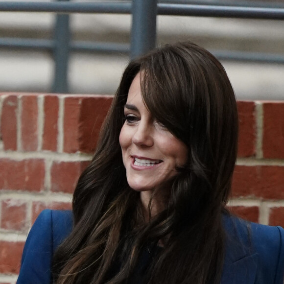 Catherine (Kate) Middleton, princesse de Galles, inaugure la nouvelle unité de chirurgie de jour pour enfants "Evelina" à l'hôpital Guy's et St Thomas de Londres, Royaume Uni, le 5 décembre 2023. 