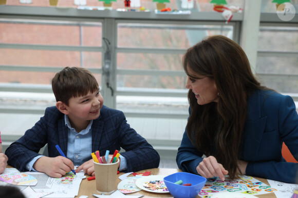 Catherine (Kate) Middleton, princesse de Galles, inaugure la nouvelle unité de chirurgie de jour pour enfants "Evelina" à l'hôpital Guy's et St Thomas de Londres, Royaume Uni, le 5 décembre 2023. 