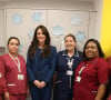 Un look qui lui donnait encore plus d'allure que d'habitude 
Catherine (Kate) Middleton, princesse de Galles, inaugure la nouvelle unité de chirurgie de jour pour enfants "Evelina" à l'hôpital Guy's et St Thomas de Londres, Royaume Uni, le 5 décembre 2023. 