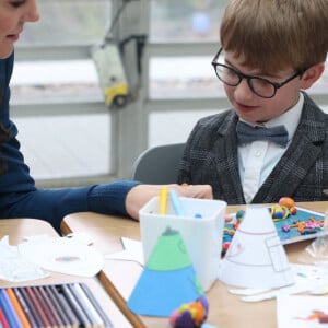 Catherine (Kate) Middleton, princesse de Galles, inaugure la nouvelle unité de chirurgie de jour pour enfants "Evelina" à l'hôpital Guy's et St Thomas de Londres, Royaume Uni, le 5 décembre 2023. 