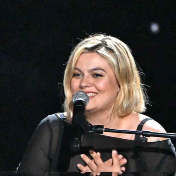 Exclusif - Louane Emera - Enregistrement de l'émission "La chanson de l'année" dans les Arènes de Nîmes, présentée par N.Aliagas et diffusée le 17 juin sur TF1 © Bruno Bebert-Christophe Clovis / Bestimage 