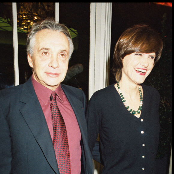 Michel Sardou avec son épouse Anne-Marie Périer.