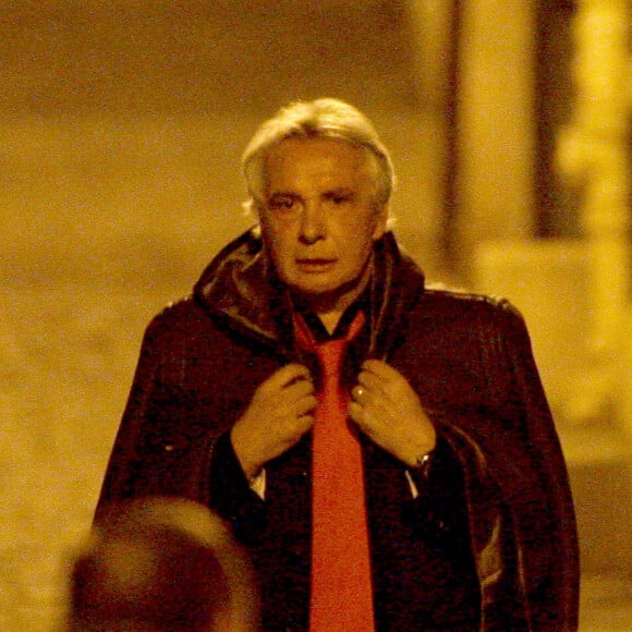 Michel Sardou avec son épouse Anne-Marie Périer.