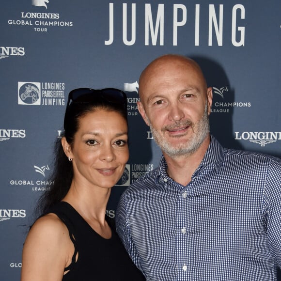 "On est revenu d'Alsace les yeux remplis de scintillements, les oreilles comblées de carillons et nos ventres tapissés de traditions", ajoute-t-il

Exclusif - Frank Leboeuf et sa femme Chrislaure Nollet - Photocall du Longines Paris Eiffel Jumping au Champ de Mars à Paris, le 6 juillet 2018. © Veeren/Borde/Bestimage