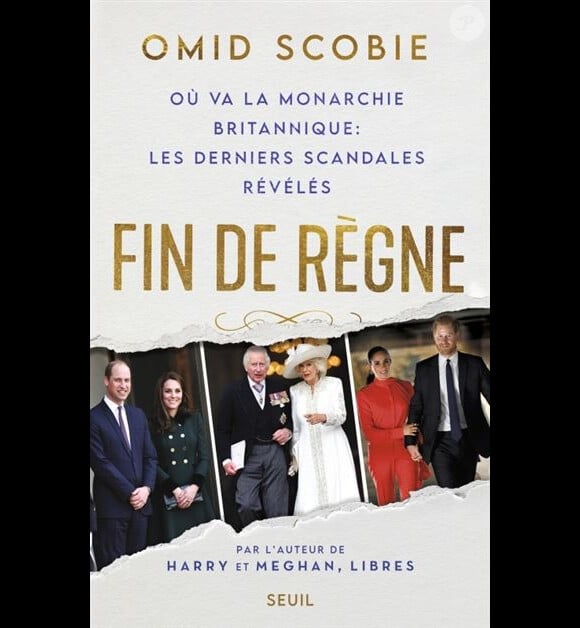 Couverture du livre "Fin de règne" d'Omid Scobie qui sort en France le 1er décembre 2023.