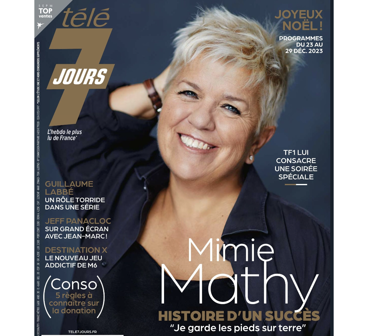 Ma1thy Photo : Mimie Mathy en couverture du
