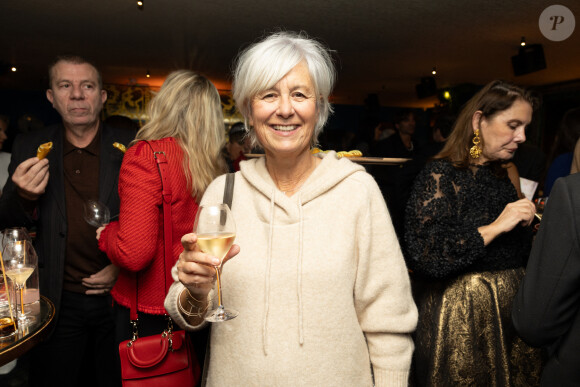 Annie Lemoine - Lancement du nouveau numéro du magazine Cerise au restaurant Coya à Paris le 18 décembre 2023. © Jeremy Melloul / Bestimage