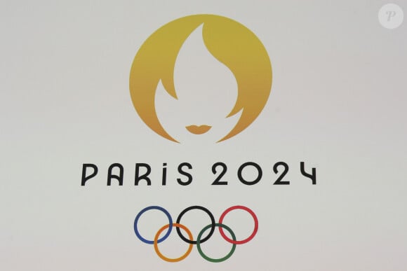 
Présentation du logo des Jeux Olympiques et Paralympiques "Paris 2024" dévoilé au cinéma "Le Grand Rex" à Paris, le 21 octobre 2019. Dans le logo sont cachés différents symboles : la médaille, la flamme et Marianne.