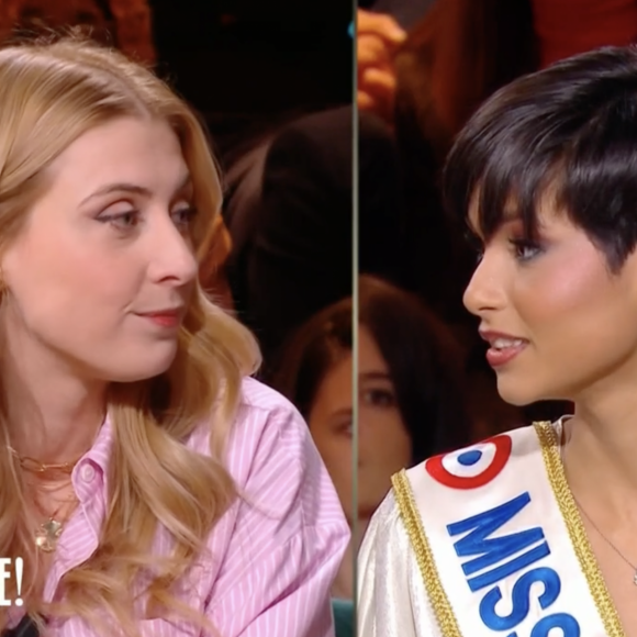 Eve Gilles (Miss France 2024) s'explique face à l'humoriste Laura Laune dans "Quelle époque !" sur France 2