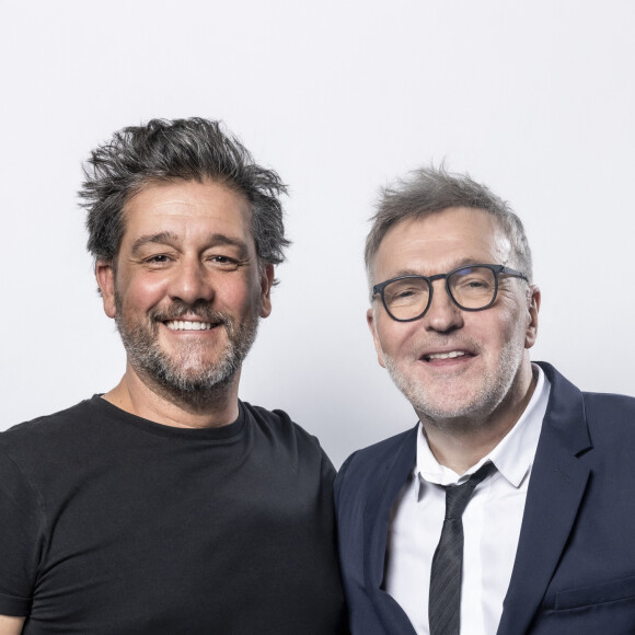Exclusif - Titoff et Laurent Ruquier - Studio - Enregistrement de l'émission "La chanson secrète", présentée par N.Aliagas et diffusée le 29 décembre sur TF1 © Guillaume Gaffiot-Cyril Moreau / Bestimage 