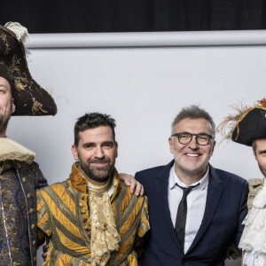 Exclusif - François Renucci, Laurent Ruquier, Anthony Bloch - Studio - Enregistrement de l'émission "La chanson secrète", présentée par N.Aliagas et diffusée le 29 décembre sur TF1 © Guillaume Gaffiot-Cyril Moreau / Bestimage 