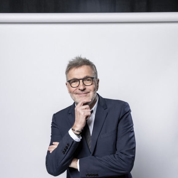 Exclusif - Laurent Ruquier - Studio - Enregistrement de l'émission "La chanson secrète", présentée par N.Aliagas et diffusée le 29 décembre sur TF1 © Guillaume Gaffiot-Cyril Moreau / Bestimage 