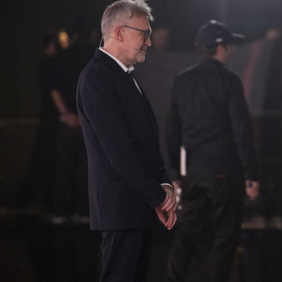 Exclusif - Laurent Ruquier - Backstage - Enregistrement de l'émission "La chanson secrète", présentée par N.Aliagas et diffusée le 29 décembre sur TF1 © Guillaume Gaffiot-Cyril Moreau / Bestimage 