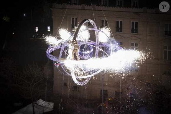 Exclusif - Deus Ex Machina - Emission "La grande soirée du 31 de Paris", diffusée le 31 décembre sur France 2 © Jack Tribeca / Christophe Clovis / Bestimage 