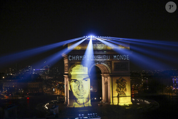 Feu d'artifice - Emission "La grande soirée du 31 de Paris", diffusée le 31 décembre sur France 2 © Jack Tribeca / Christophe Clovis / Bestimage 