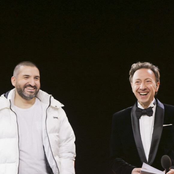 Exclusif - Ibrahim Maalouf, Stéphane Bern - Emission " La grande soirée du 31 de Paris ", diffusée le 31 décembre sur France 2 - © Jack Tribeca / Christophe Clovis / Bestimage 
